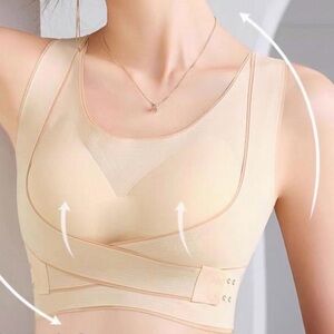 Seamless Beige Women's Shapewear Top